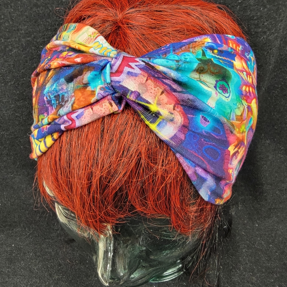 Land of Remembered Cocco Stretch Jersey Knot Headband